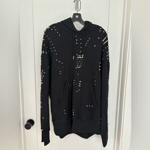 Givenchy Black Spiked Hoodie
